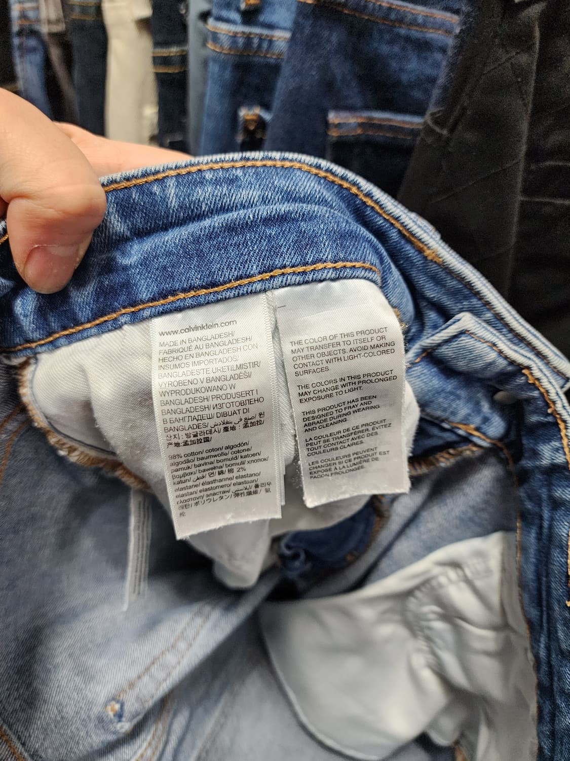 캘빈클라인 디트로이드진 데님 상품이미지5