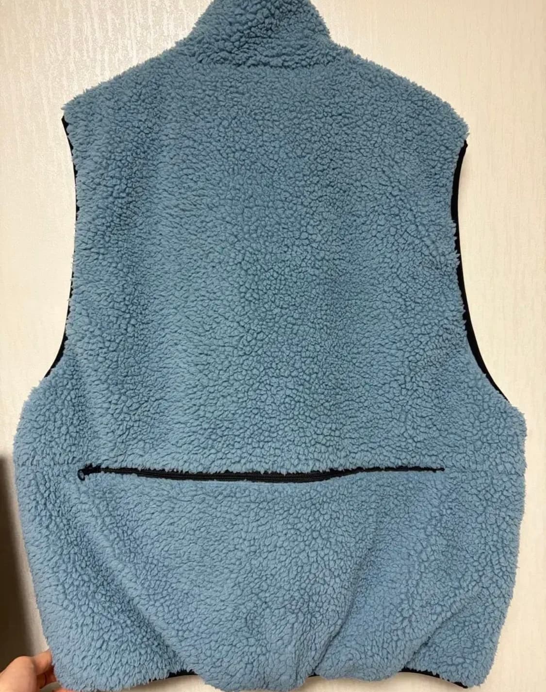 [4] 브라운야드 리버서블 셰르파베스트 스카이블루 상품이미지2