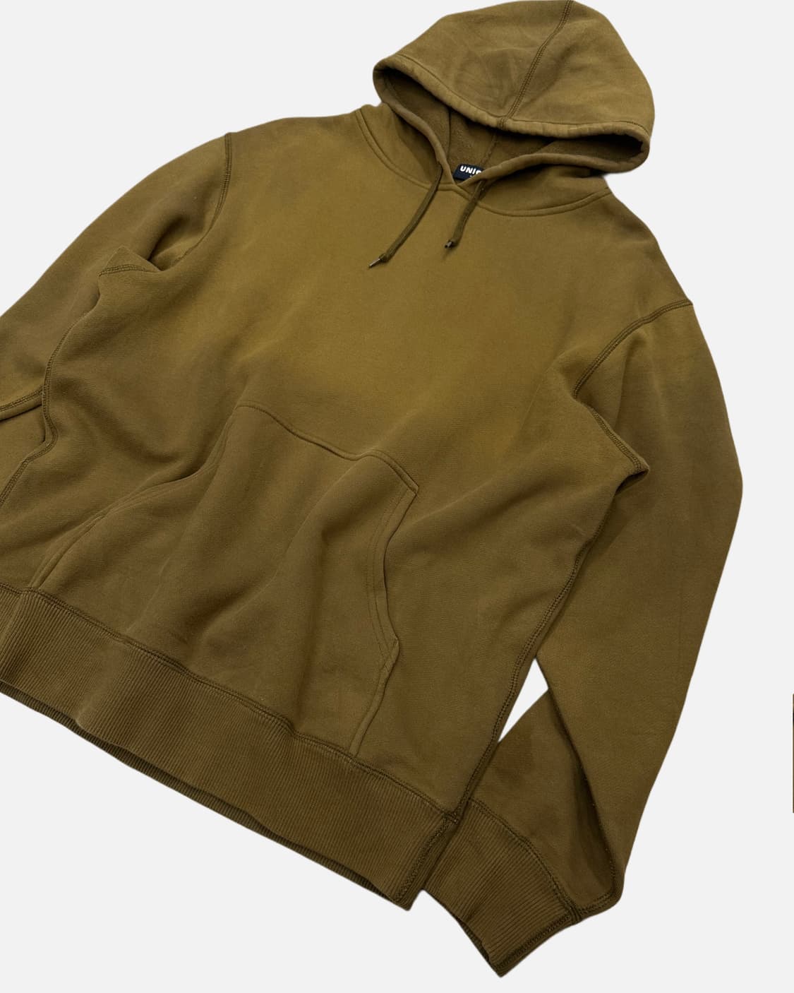 vintage uniqlo fade khaki hood t 상품이미지2