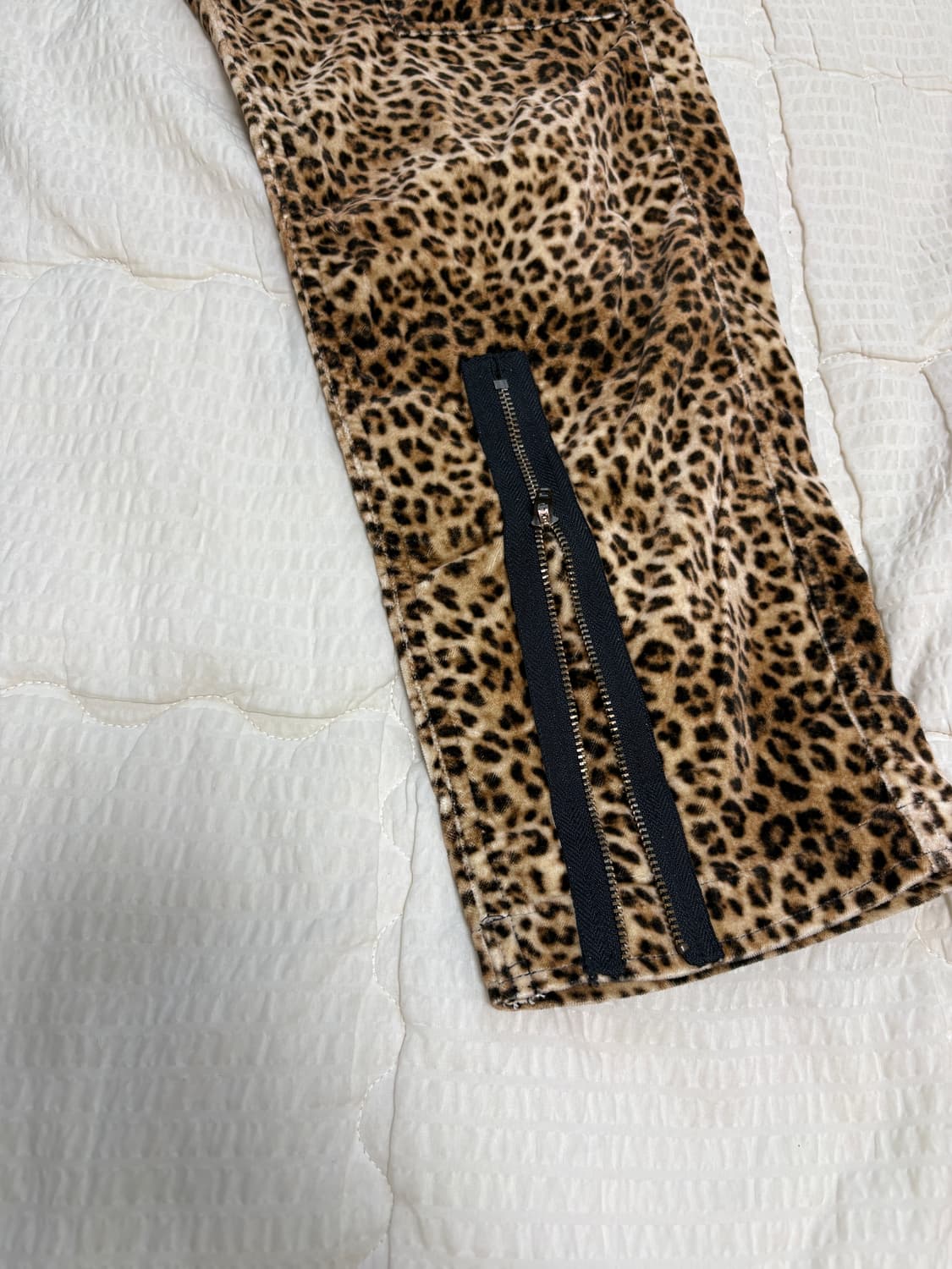 Supreme Velvet Leopard Flight Pants  상품이미지4