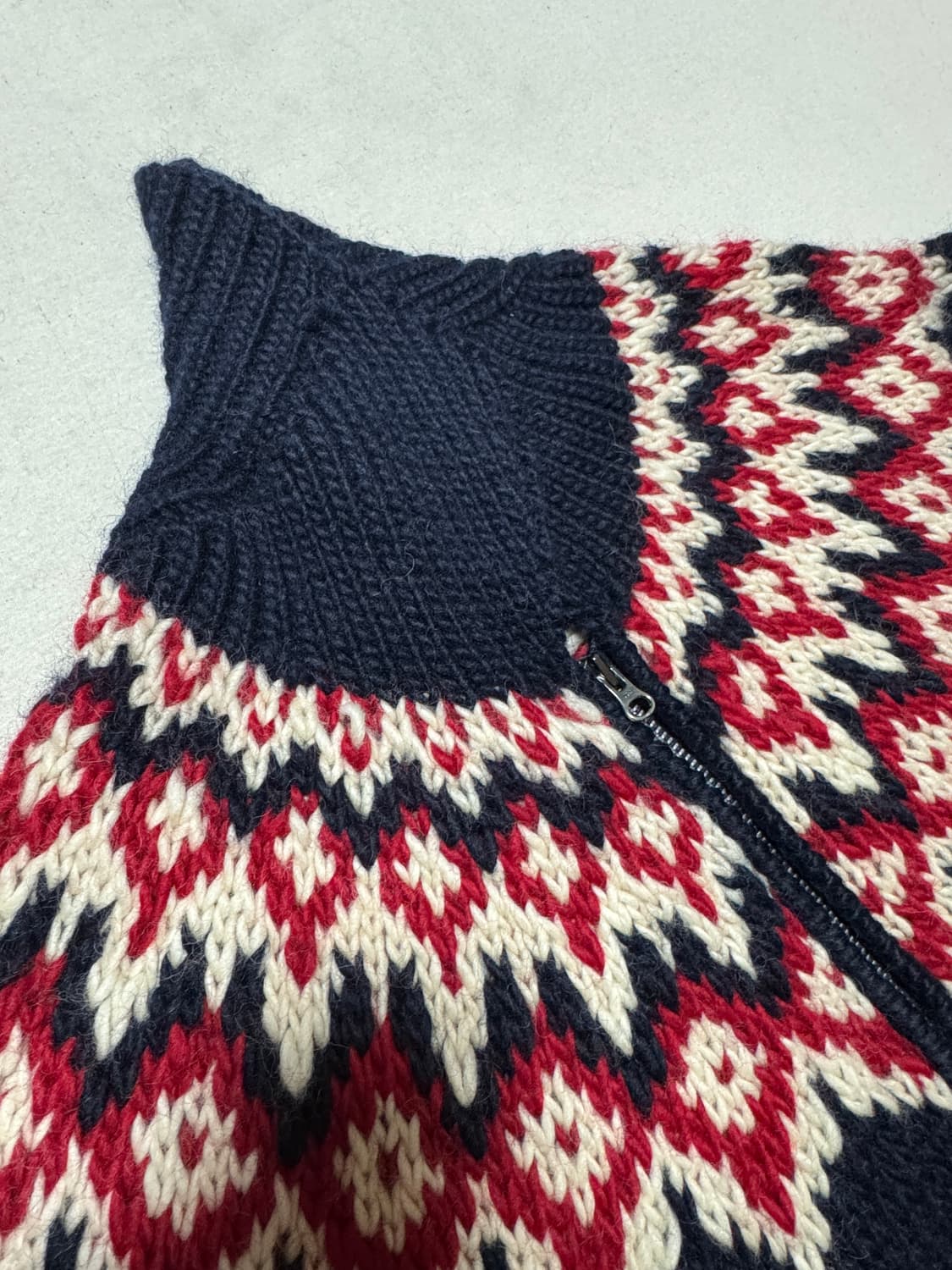 Cowichan zip-up cardigan  상품이미지4