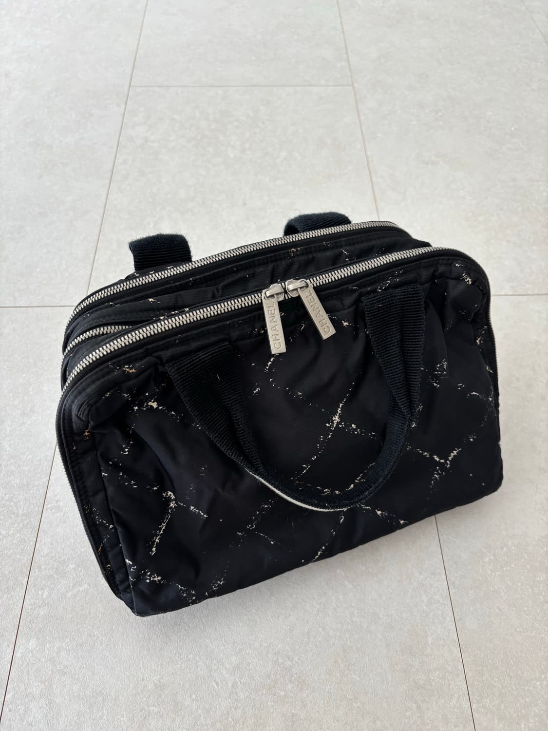 정품 샤넬 트래블 코스매틱 토트백 6번대 상품이미지2