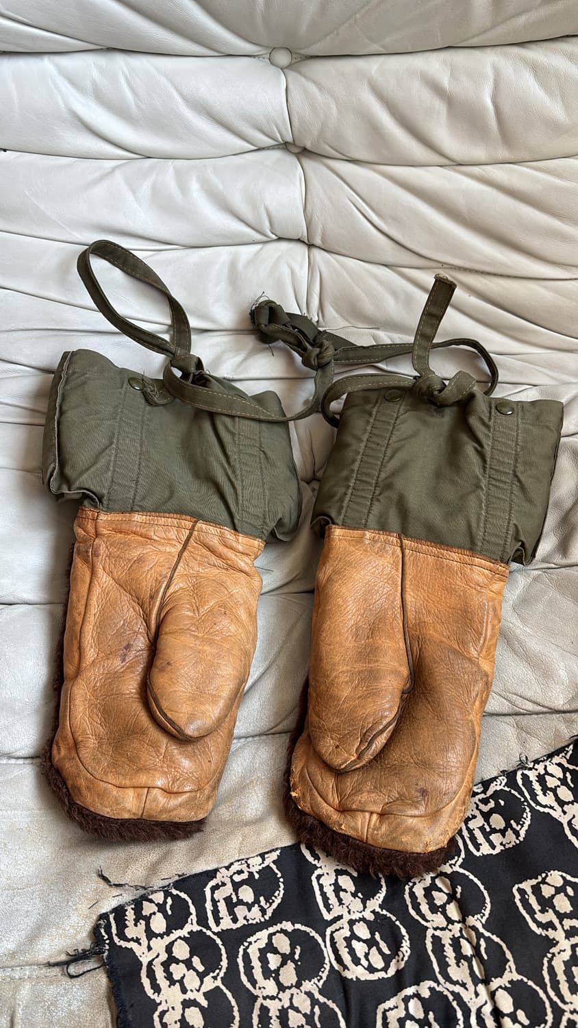 1951's US Army Alpaca Wool Meat Gloves 상품이미지3