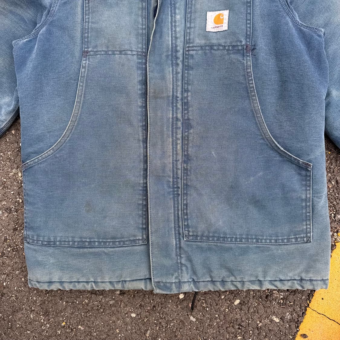 OG Vintage Carhartt C03 NVY 4x4 Big Logo 상품이미지6