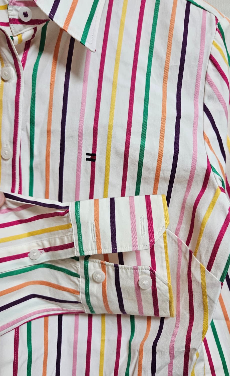 🌈타미힐피거 스트라이프 셔츠🌈/빈티지 00's 상품이미지6