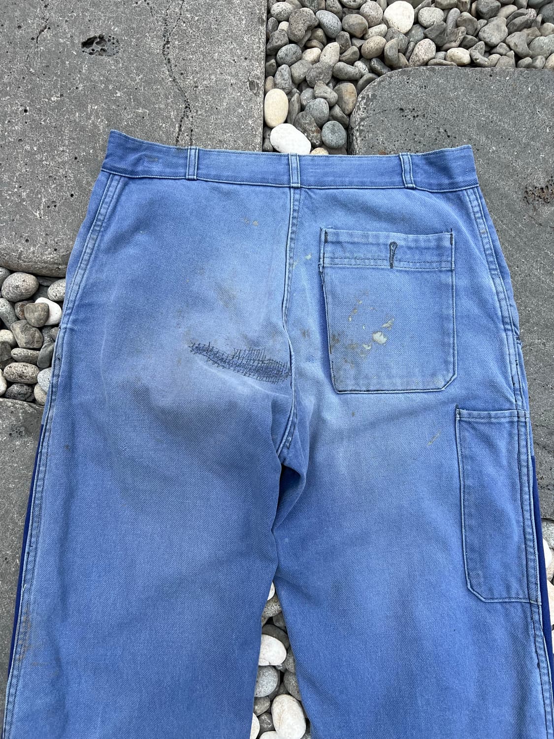 HARD FADED WASHING PATCHWORK 패치워크프렌치워크팬츠 상품이미지6