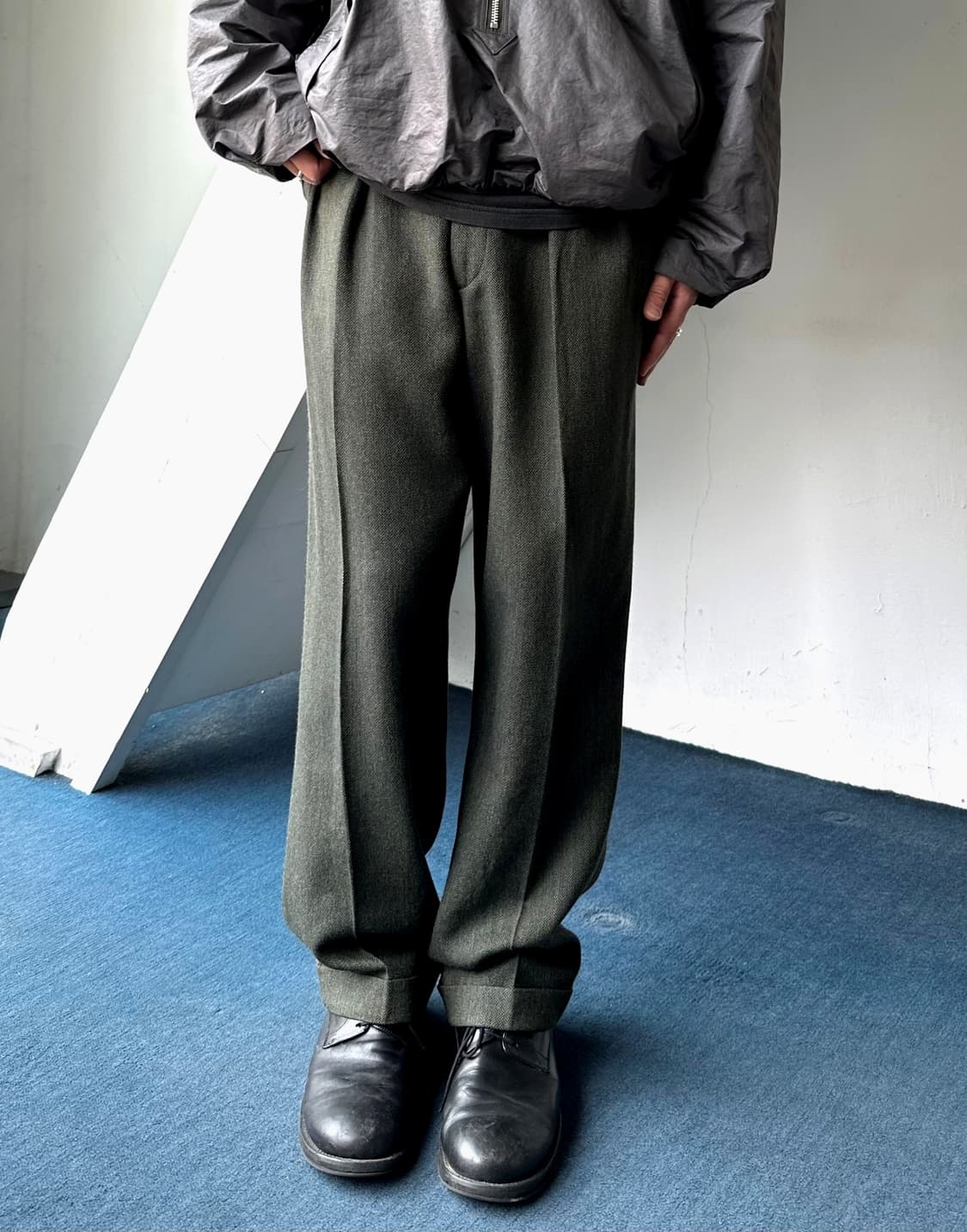 U.S.A. made light wool tweed trouser 상품이미지7