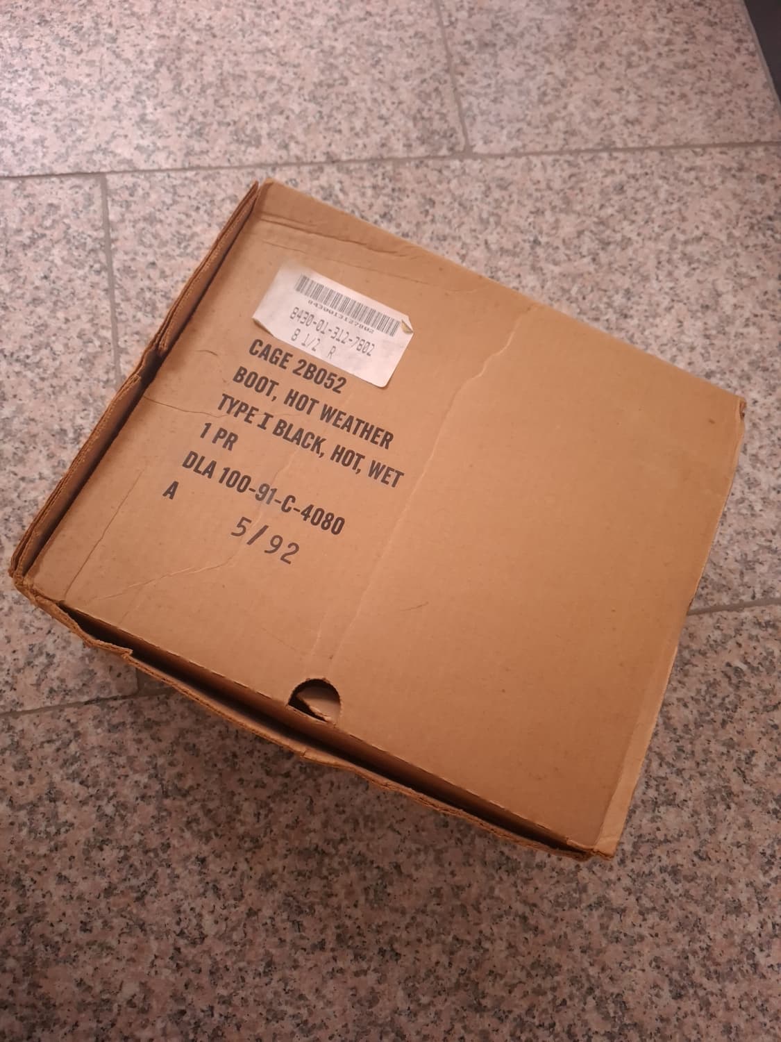 박스새제품 오리지날 90's 미군 지급용 파나마솔 정글 전투화 상품이미지3