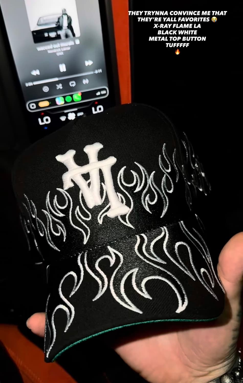 KILL THE HYPE 킬더하이프 업사이드다운 LA 플레임 스냅백 상품이미지9