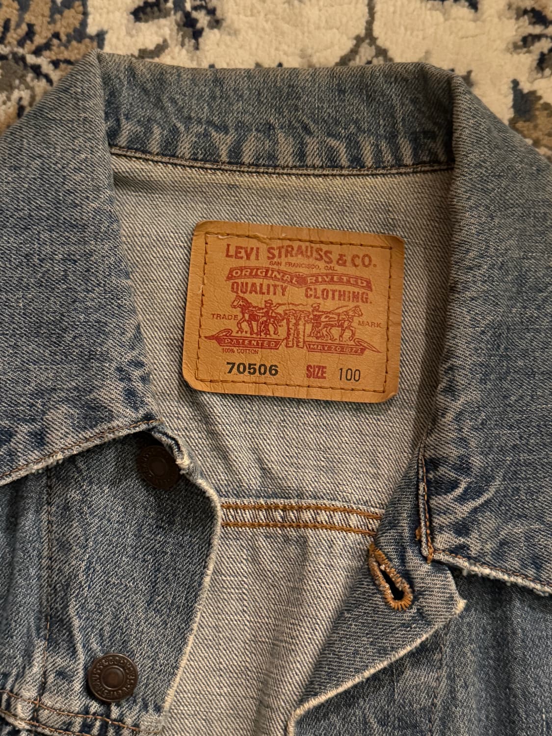 리바이스 70506 데님 자켓 상품이미지4