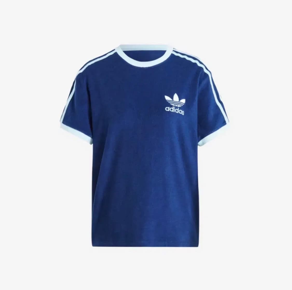 아디다스 테리 3S 티셔츠 다크 블루 - KR 사이즈 상품이미지1