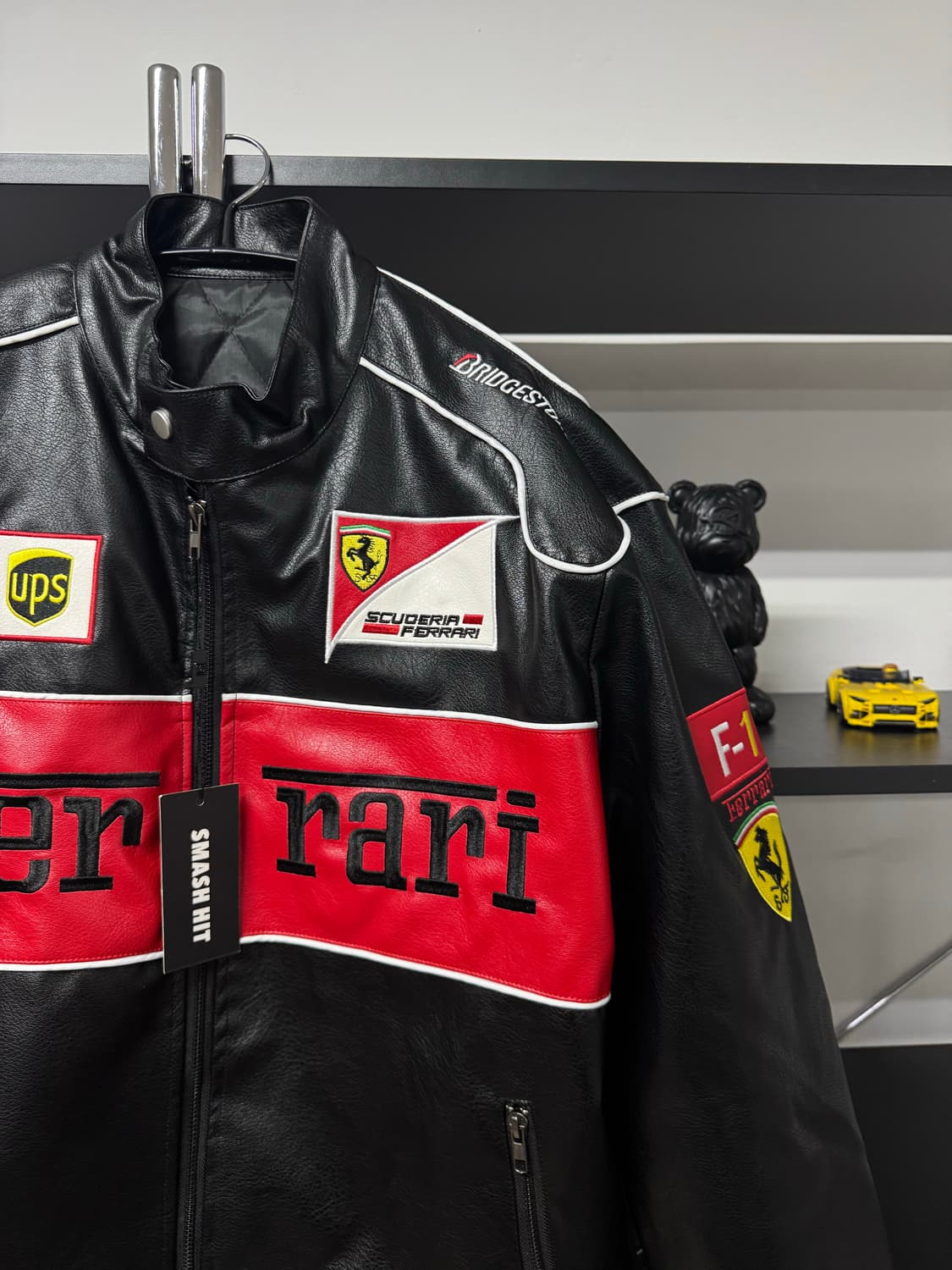 페라리 바이커 레더자켓 xl 상품이미지3