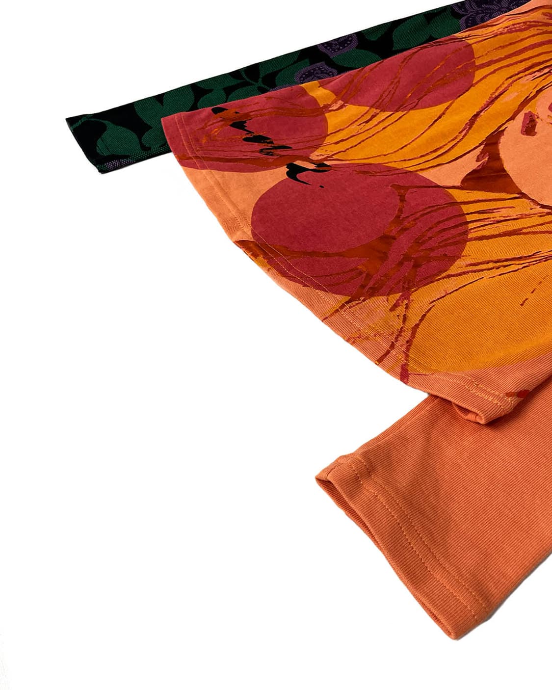 Custo Barcelona 오렌지 그래픽 티셔츠 상품이미지5