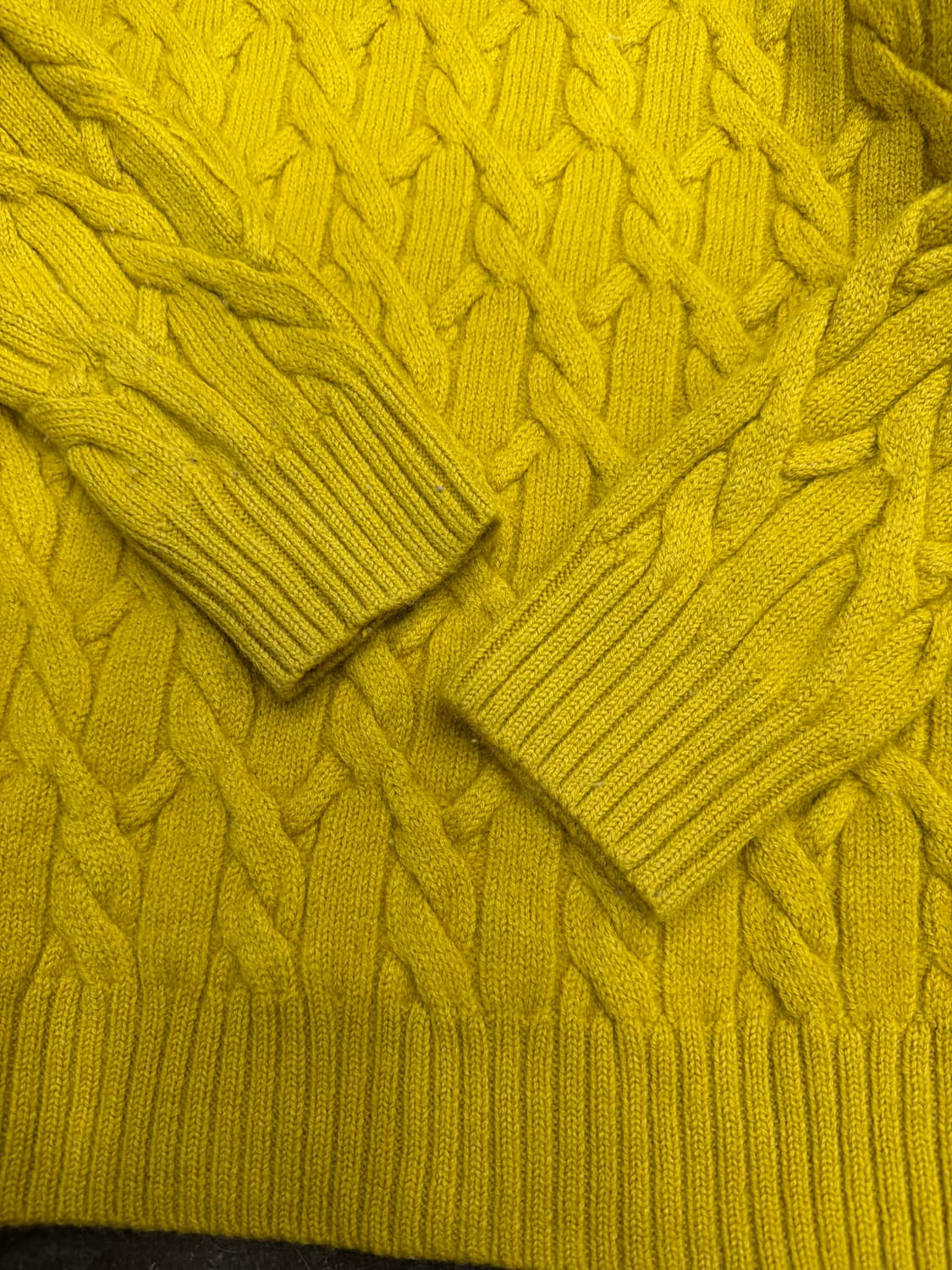 COS 코스 100% 울 터틀넥 스웨터 사이드 절개 케이블 니트 S 상품이미지7