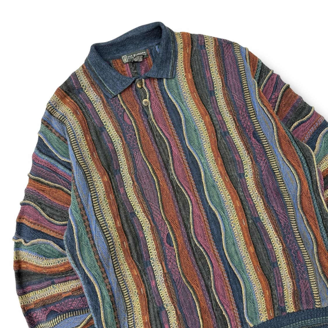 멀티컬러 에스닉 케이블 니트 r1879  상품이미지3