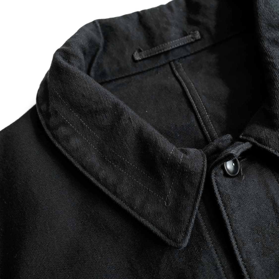 캡틴선샤인 몰스킨 프렌치 커버올자켓 40사이즈 잉크블랙 상품이미지4