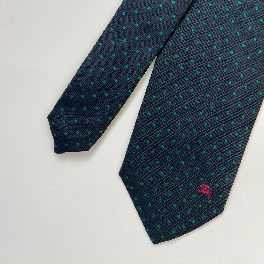 버버리 심플로고 정품 명품 넥타이 (Burberrys)7.8cm 상품이미지1