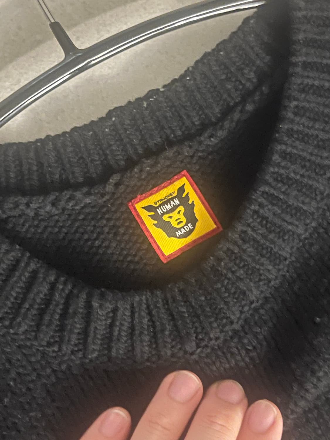 HUMAN MADE LOW GAUGE KNIT 휴먼메이드 니트 상품이미지3
