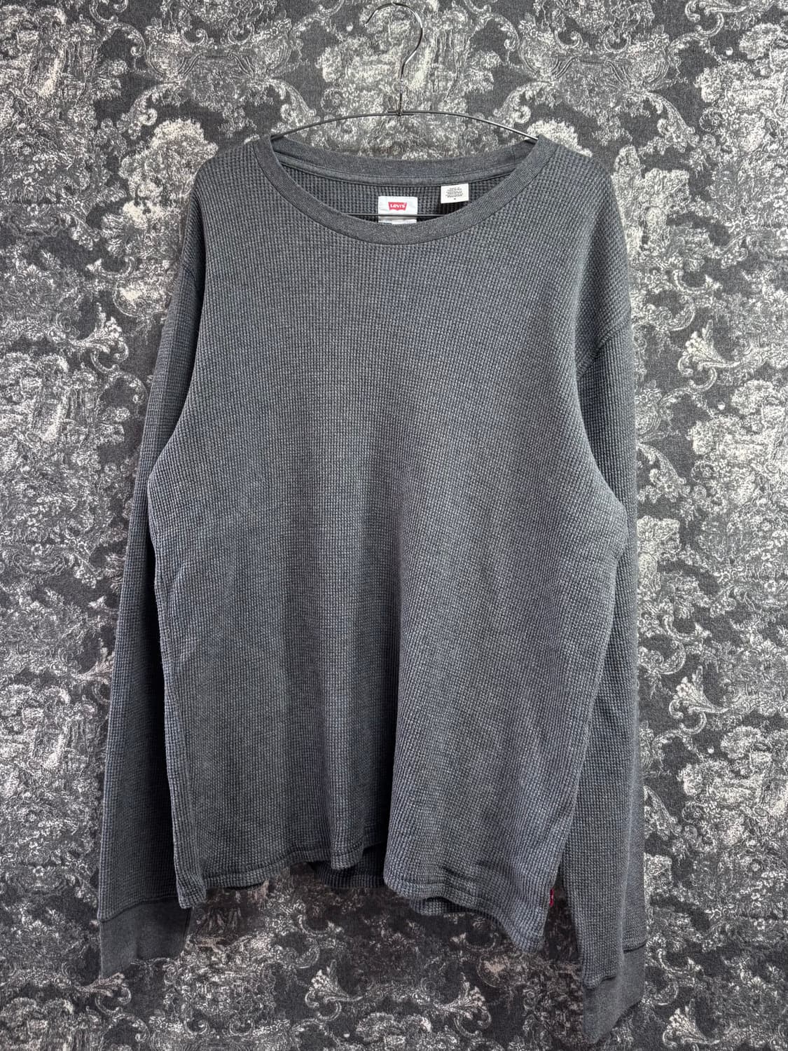 revi's 리바이스 와플 그레이 니트 상품이미지2