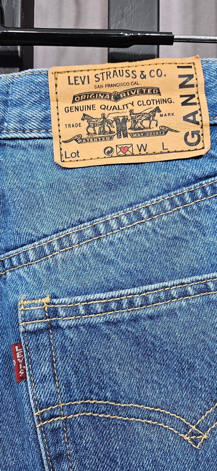 리바이스 X 가니 와이드 데님팬츠 S 26 상품이미지3