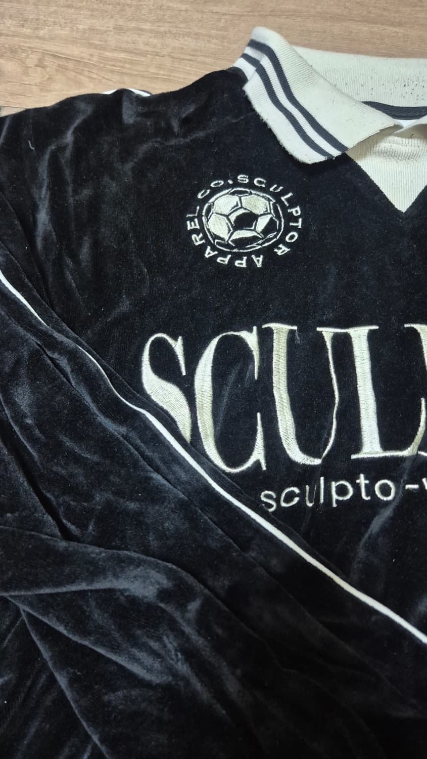 스컬프터 벨루어 사커 저지 블랙 L 상품이미지7