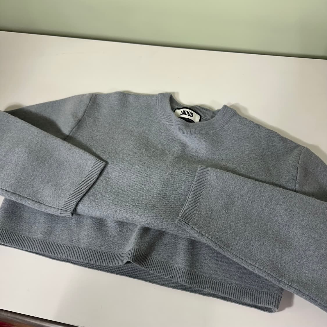 S 엘무드 스카이블루 울니트 상품이미지1