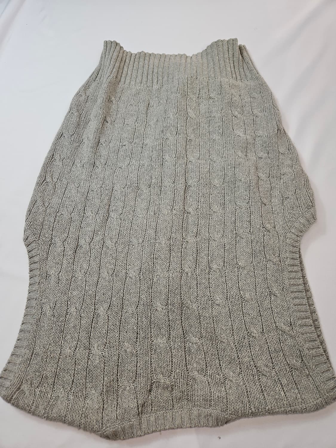 90s 폴로 랄프로렌 브이넥 베스트 케이블니트 조끼 M 상품이미지5