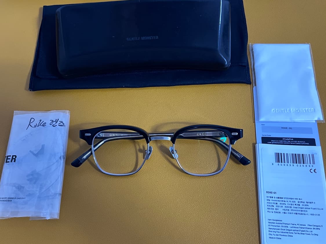 젠틀몬스터 로크 ROKE-01 싸게 팝니다. 상품이미지1