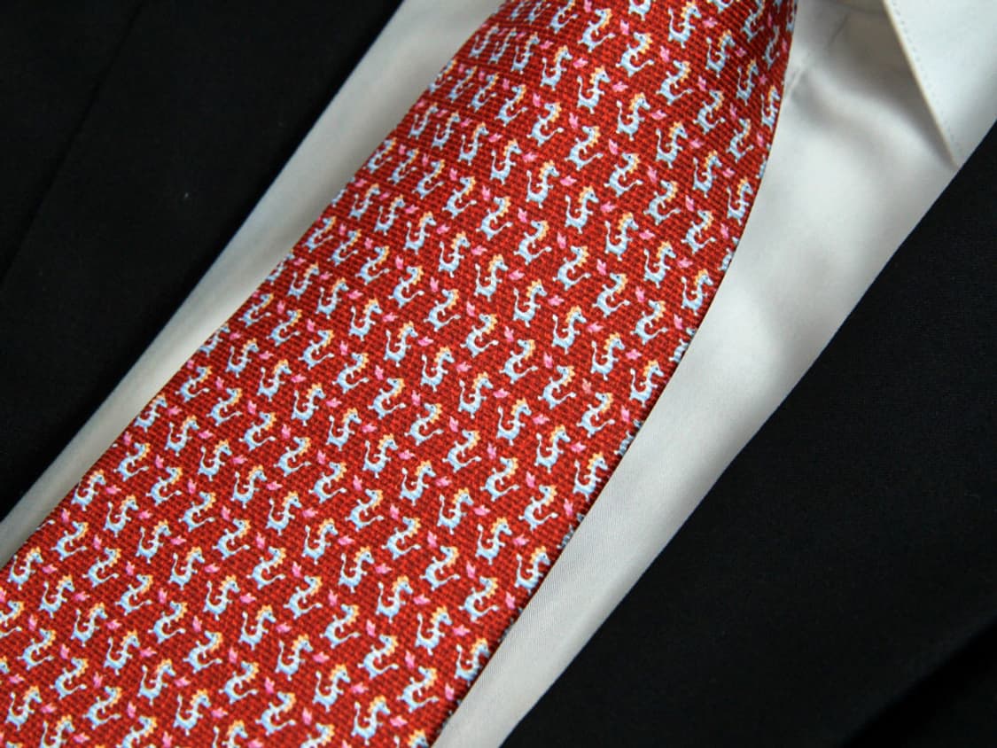 불가리 9.1cm A+등급 클래식 남자 명품 넥타이 상품이미지6