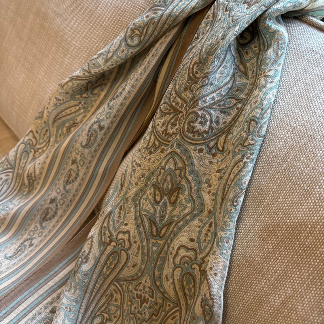 에트로(ETRO) 페이즐리 패턴 실크 스카프 상품이미지4