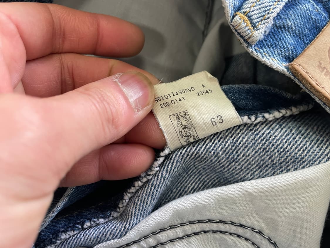 9~00s usa lee 리 200-0141 데님팬츠 J04013 상품이미지10