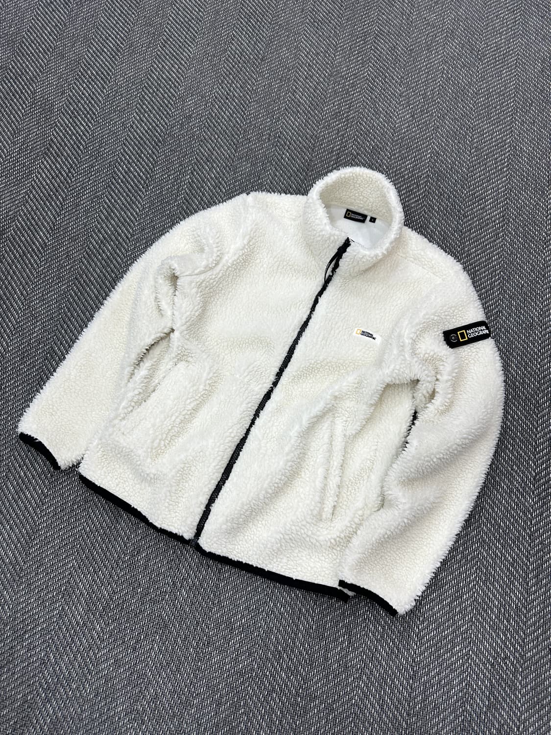 네셔널지오그래픽 후리스집업S 상품이미지1