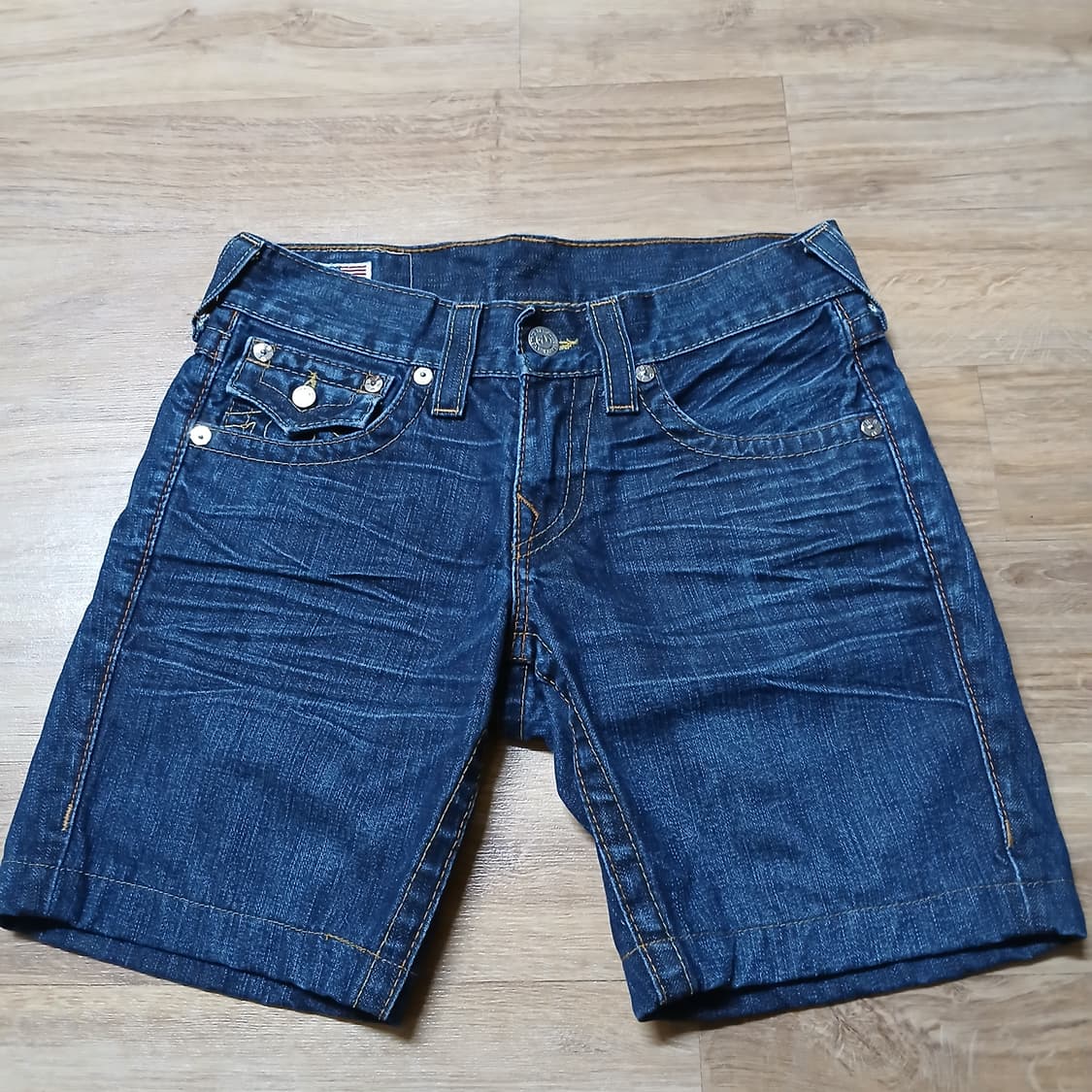 TR 트루릴리전 반바지 스티치 청바지 쇼츠 반바지 29인치 상품이미지4