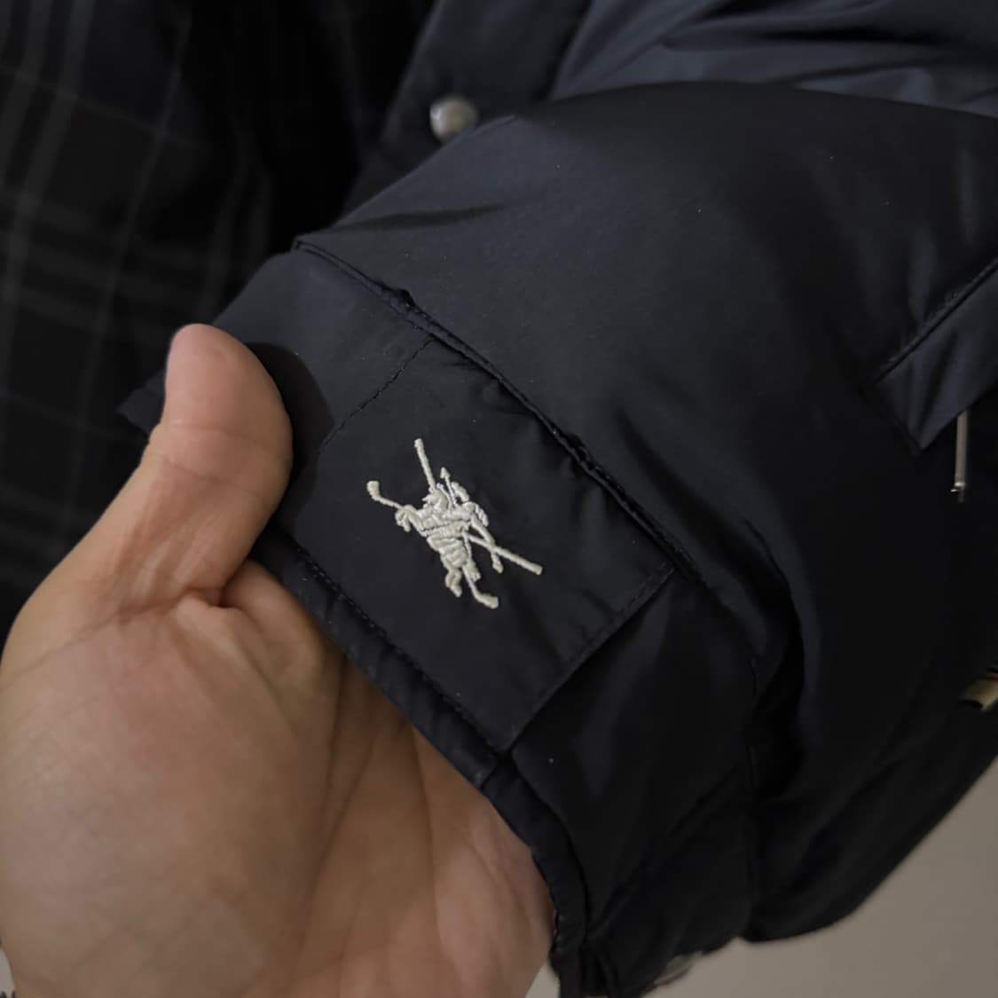 버버리 골프 남성 오리털 숏패딩 점퍼 M (남성 100정도) 상품이미지8