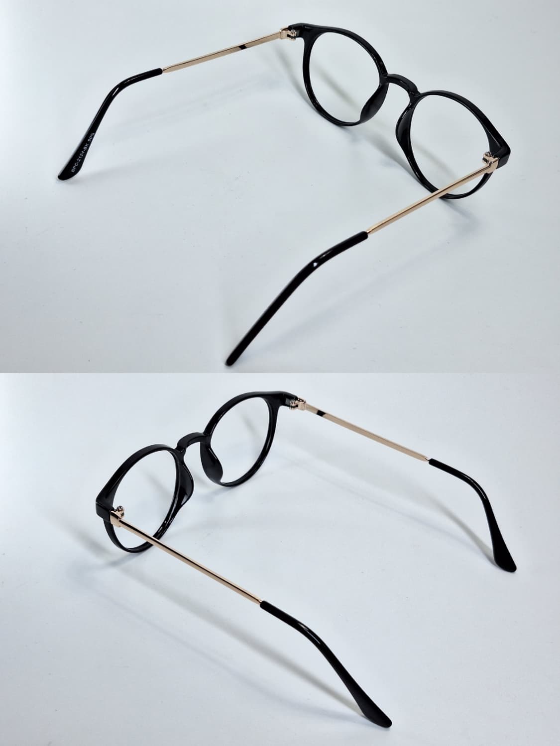 일본 수입 3coins BPC-2124 블랙 골드 보스턴 안경테 패션 상품이미지8