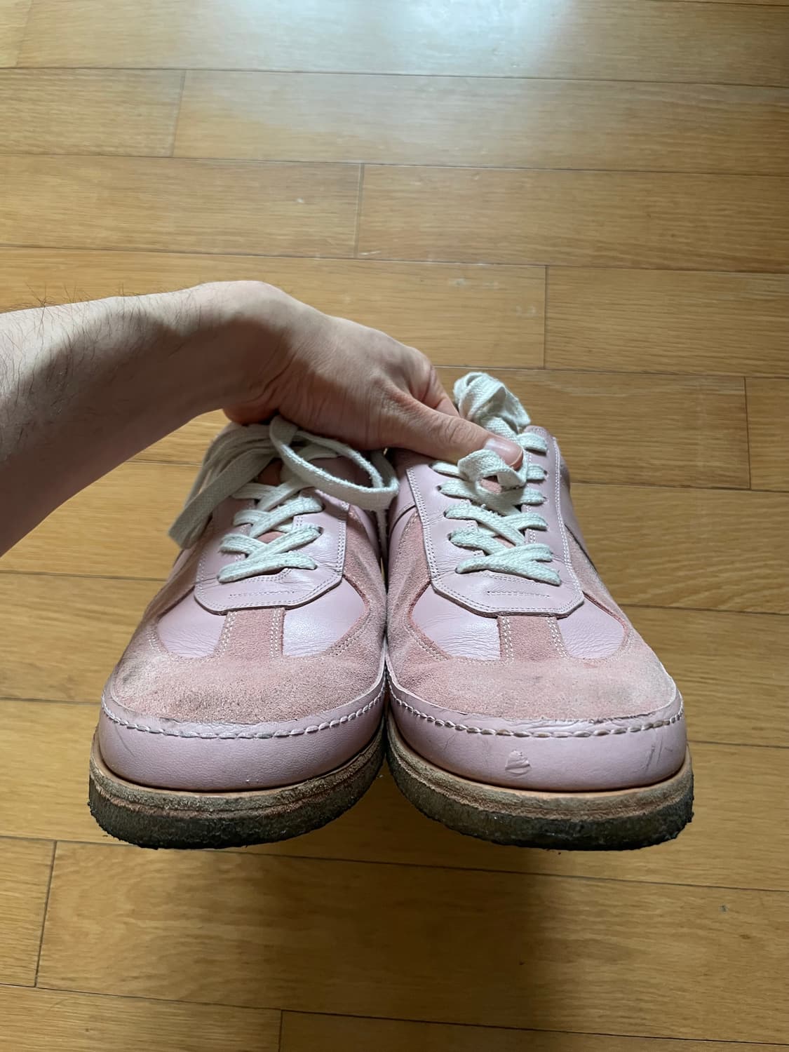 [270] mmrb 핑크 독일군 스니커즈 상품이미지8