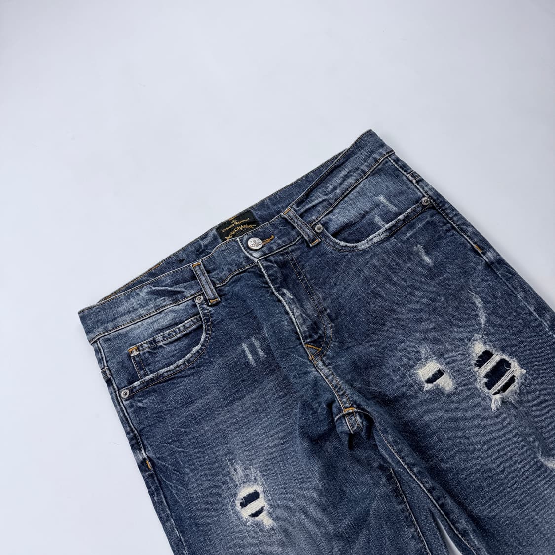 비비안웨스트우드 빈티지 Y2K 데님팬츠 상품이미지2