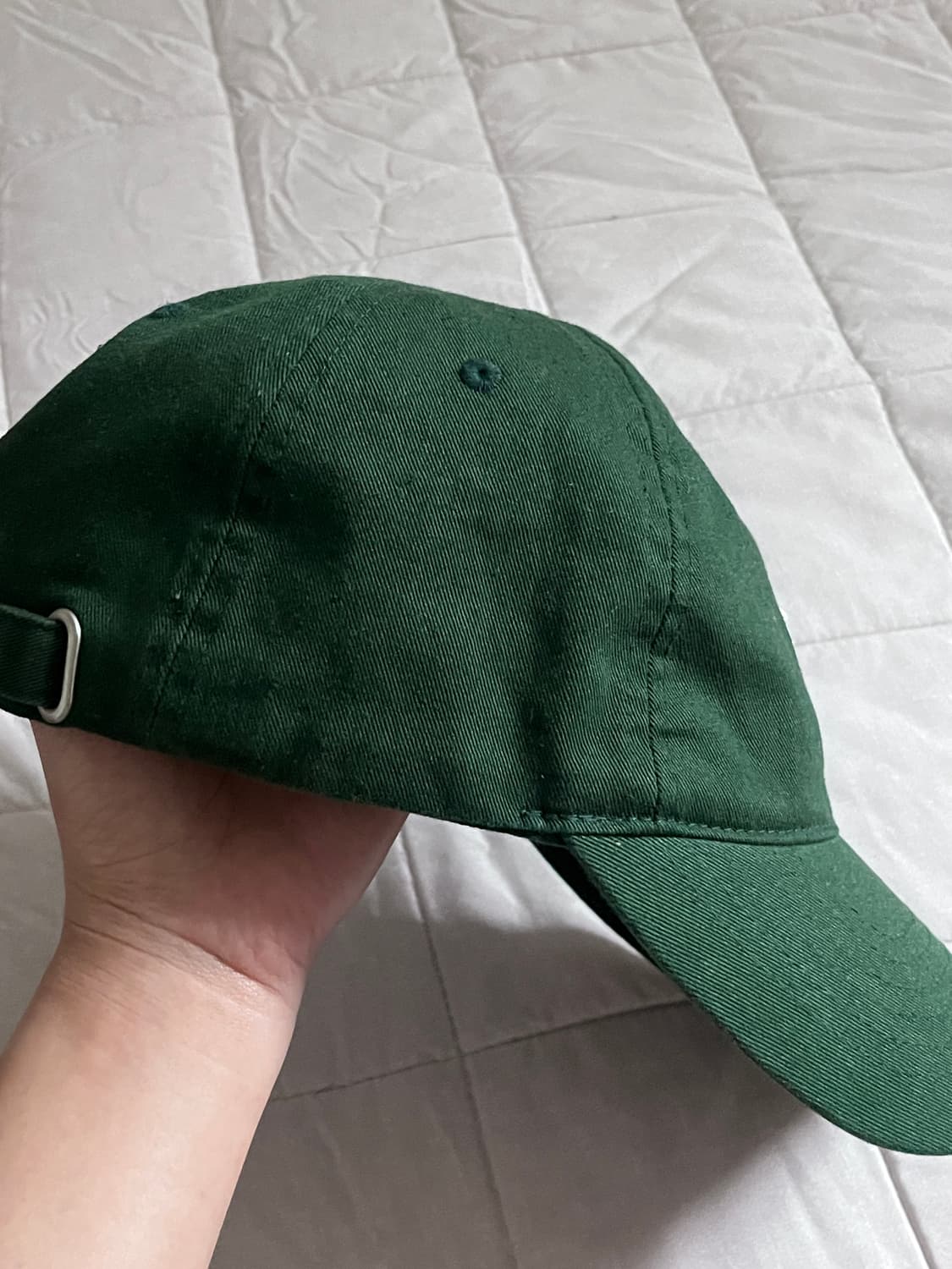 (착용10회 미만) MLB 녹색 캡모자 상품이미지4