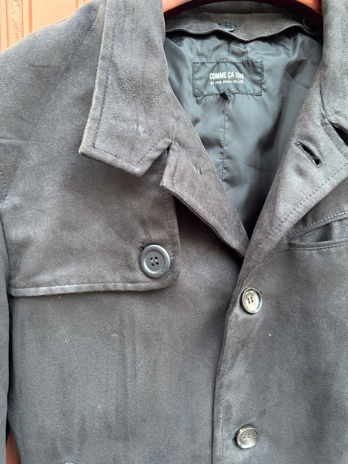 Comme Ca Ism 스웨이드 자켓 상품이미지2