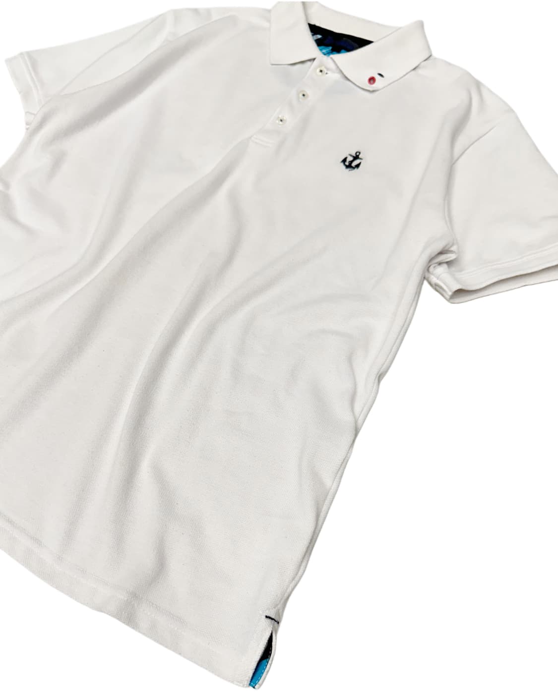 THRUXTON white anchor pk t-shirt 상품이미지3