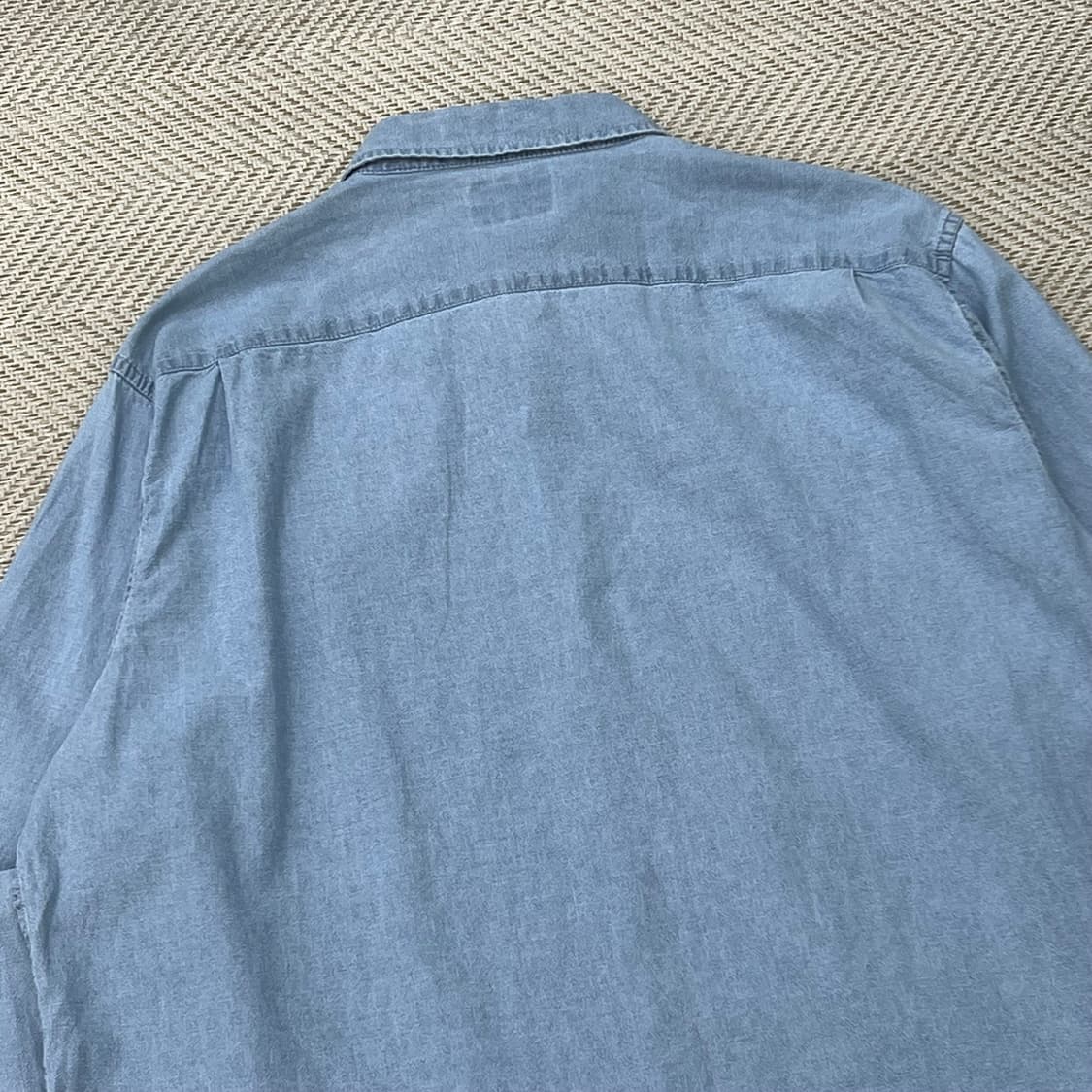 랭글러 워크 데님셔츠 r3212 상품이미지4