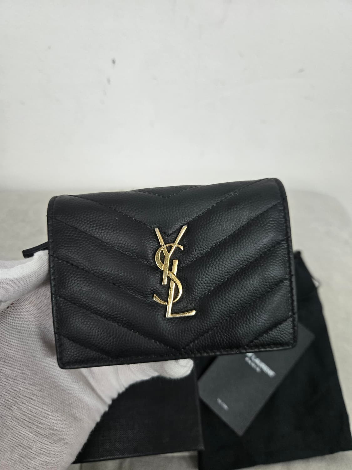 [보증서 정품] 입생로랑 비지니스 반지갑 상품이미지2