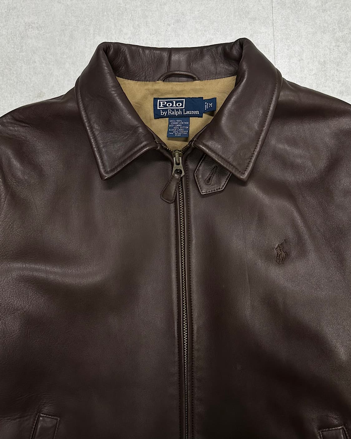 Polo Ralph Lauren Maxwell Brown Leather  상품이미지4