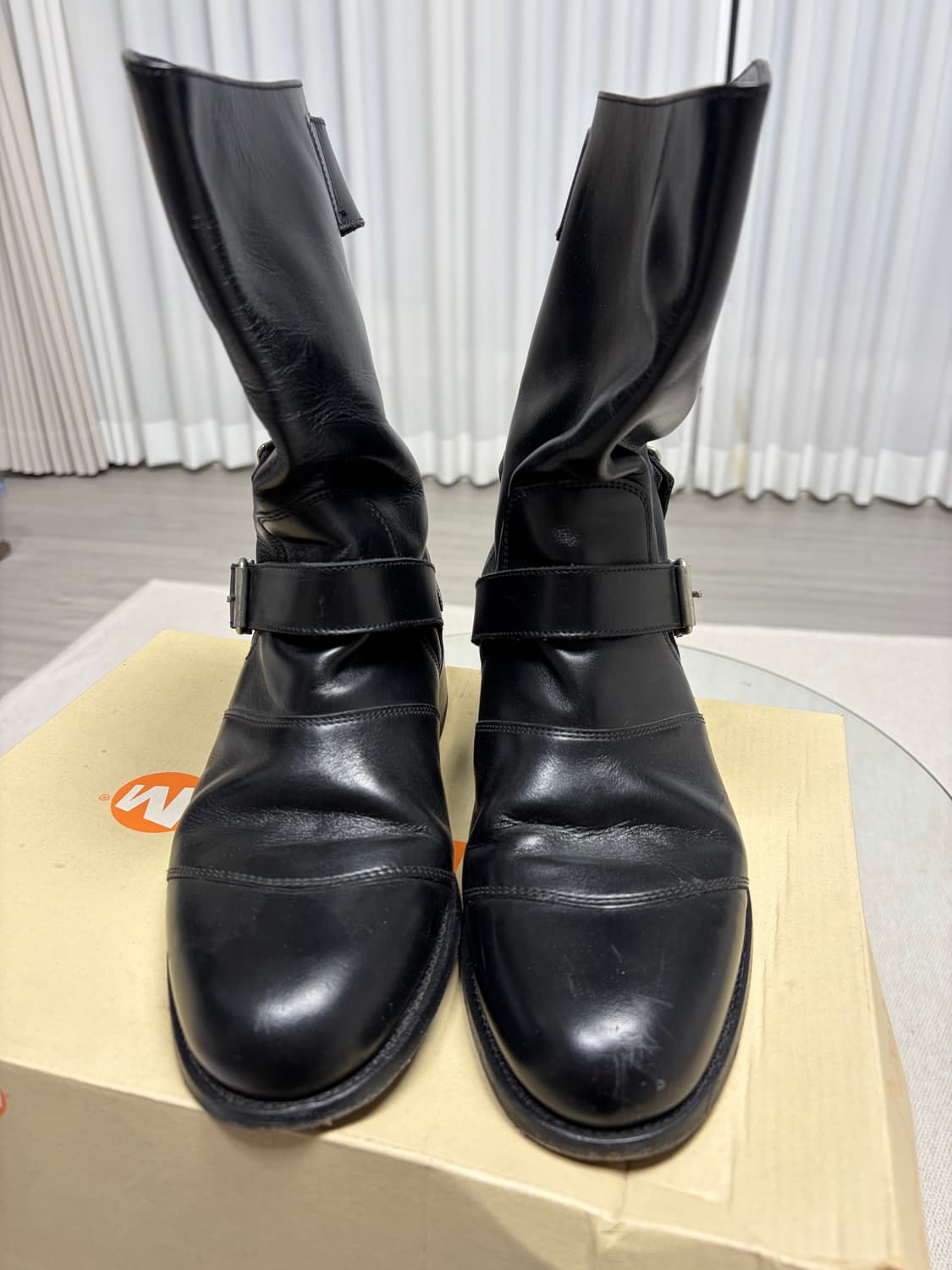발망 바이커 부츠 42사이즈 루이스레더 상품이미지2