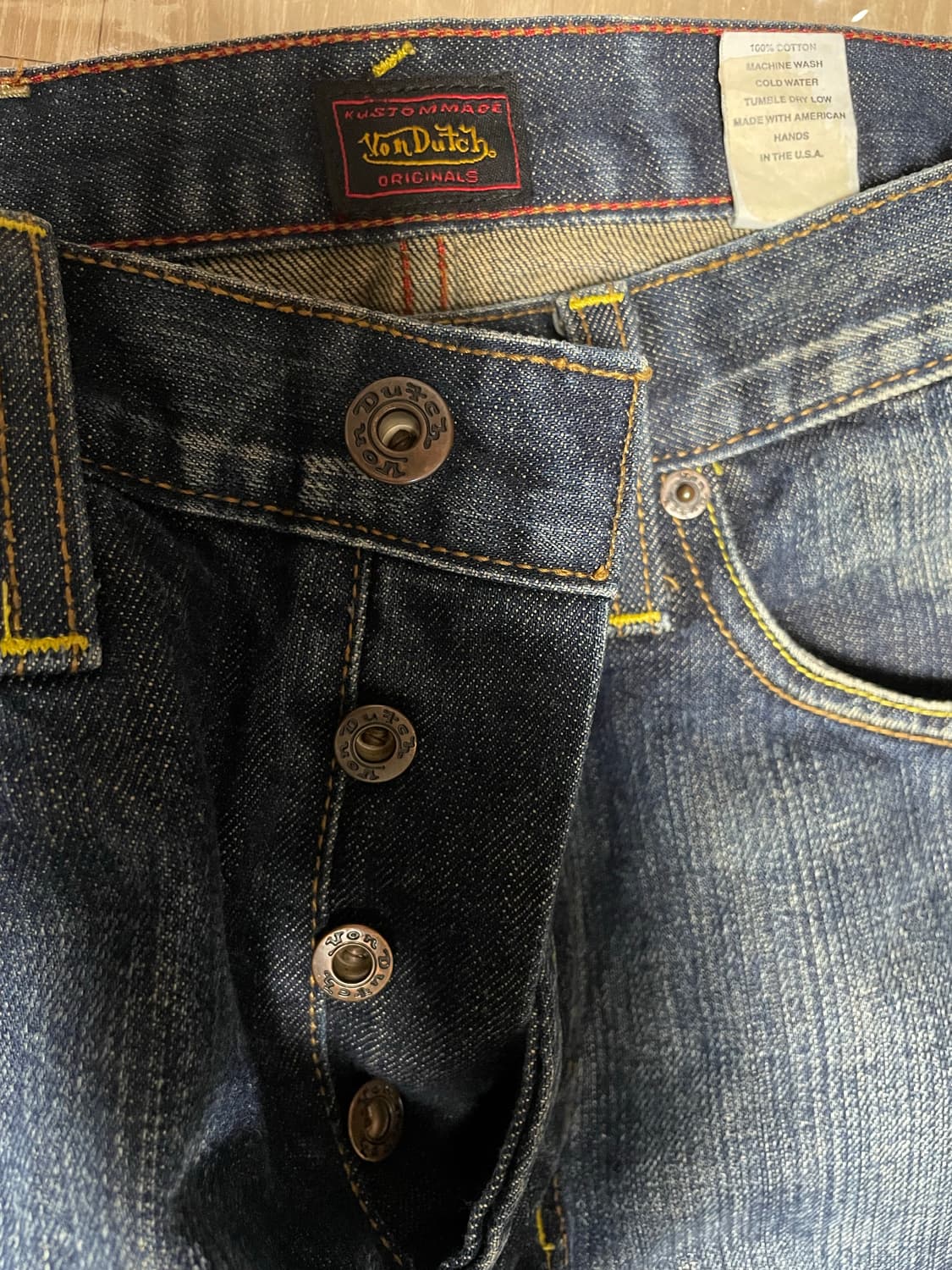 Von Dutch 셀비지 데님 상품이미지8