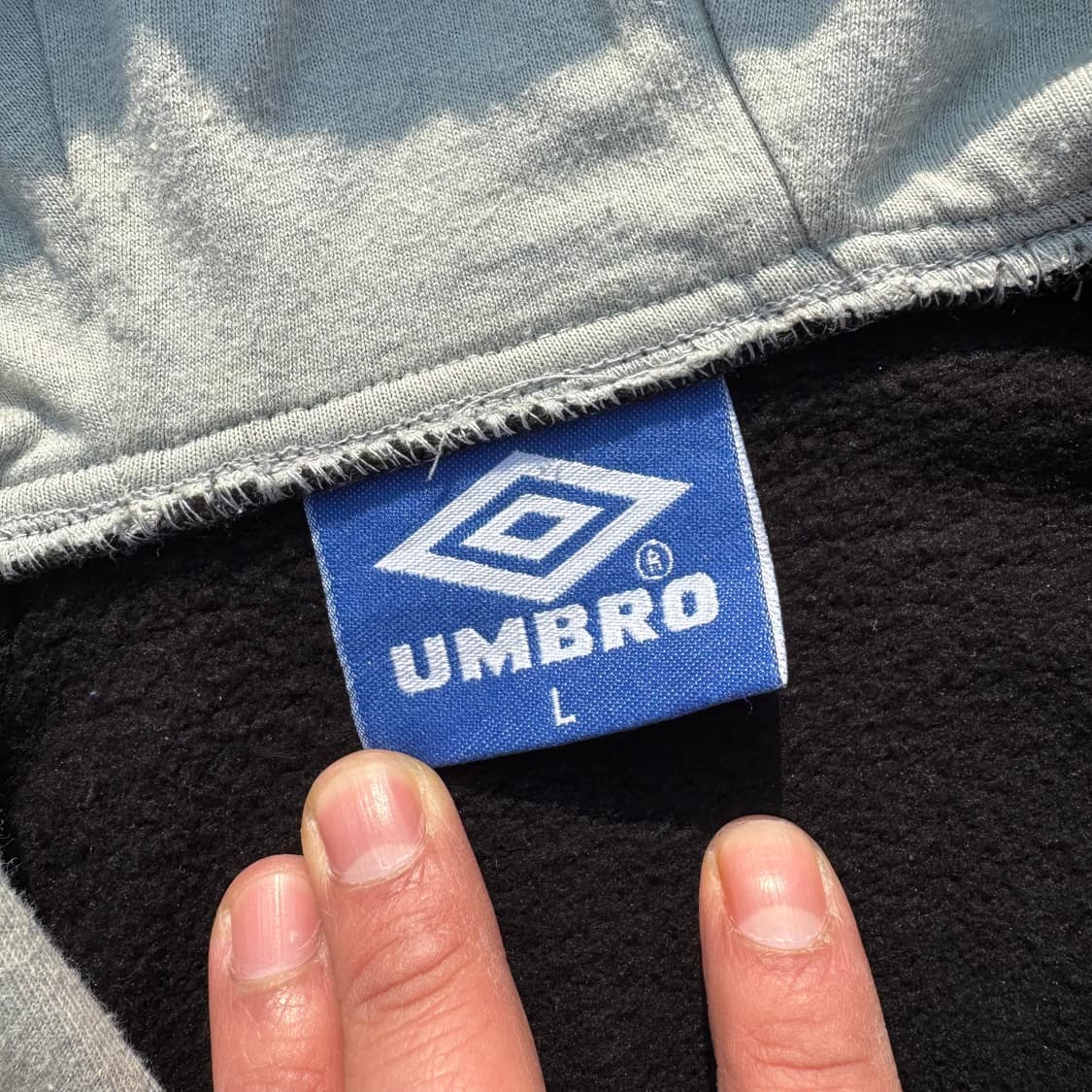 [L~XL] Umbro 엄브로 올드스쿨 하프집업 후드티 상품이미지7