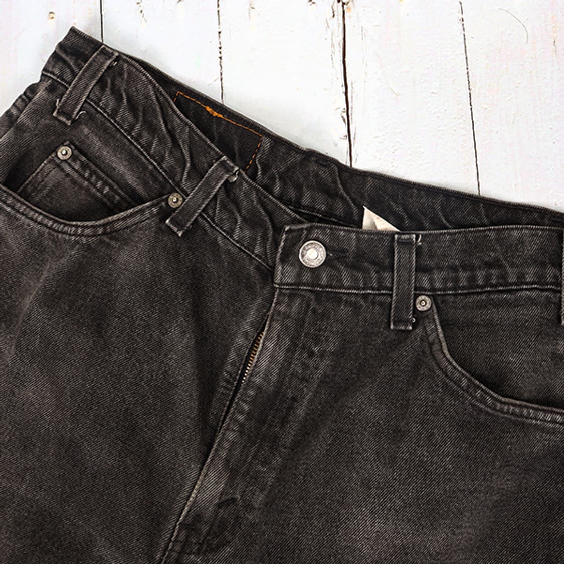 리바이스 90s OT 550 블랙 워시드 데님 진 34 상품이미지1