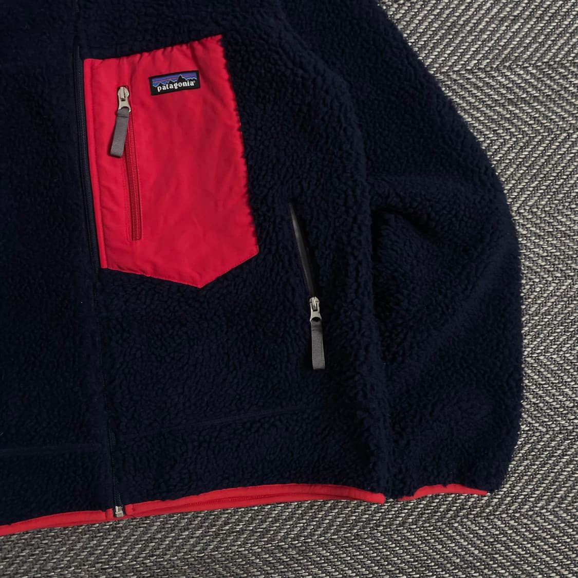 파타고니아 레트로 X 쉐르파 플리스 자켓 네이비y 2980 상품이미지3
