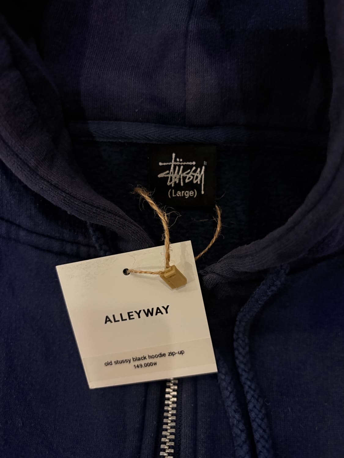 Stüssy Graphic Zip-up Hoodie 상품이미지3