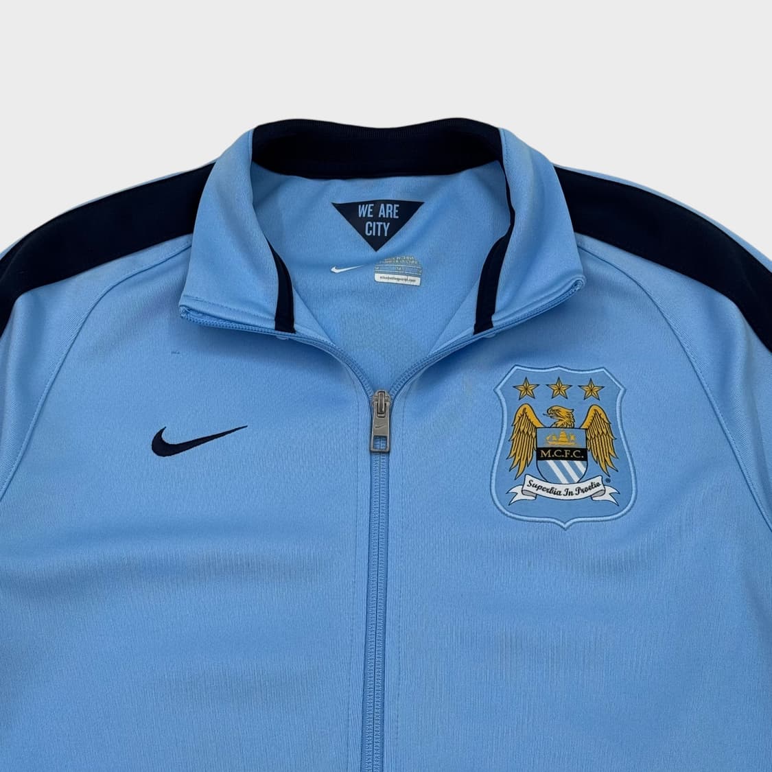 14-15 나이키 맨체스터 시티 N98 어센틱 트랙 자켓 상품이미지3